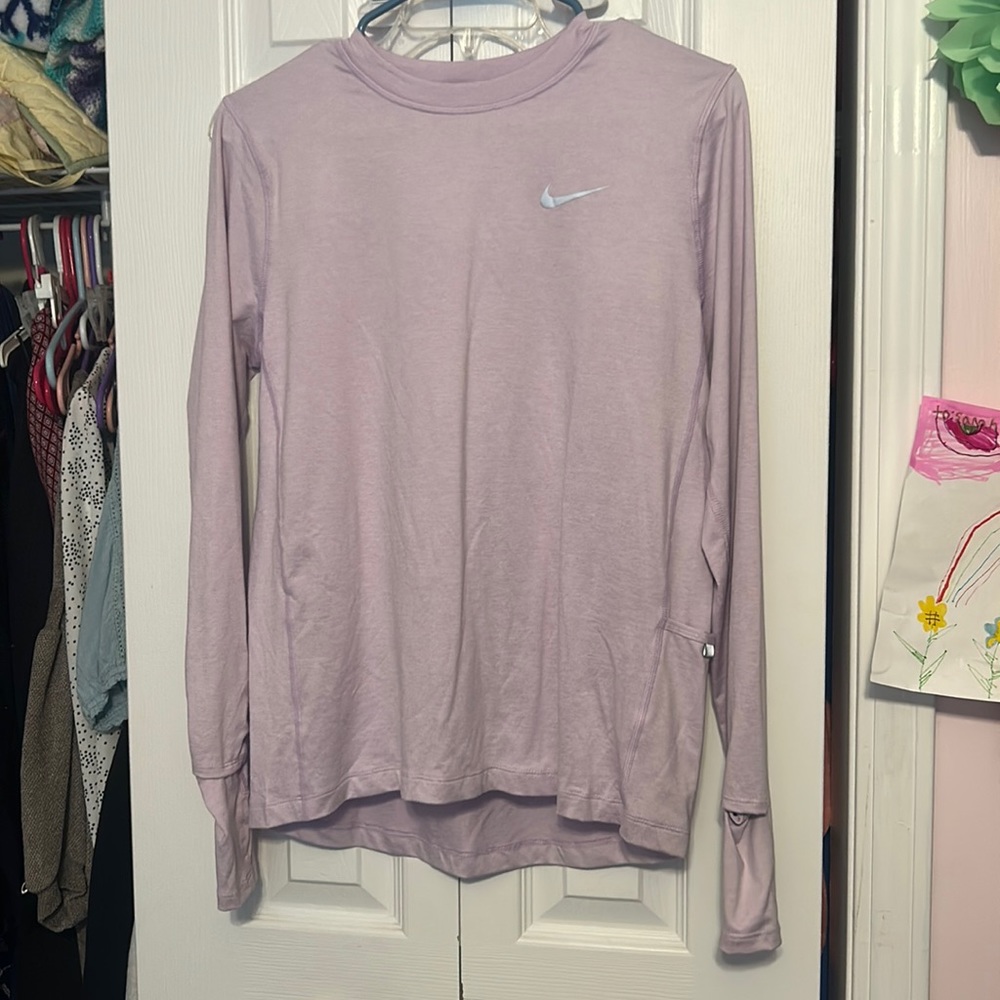 Nike women’s purple running top